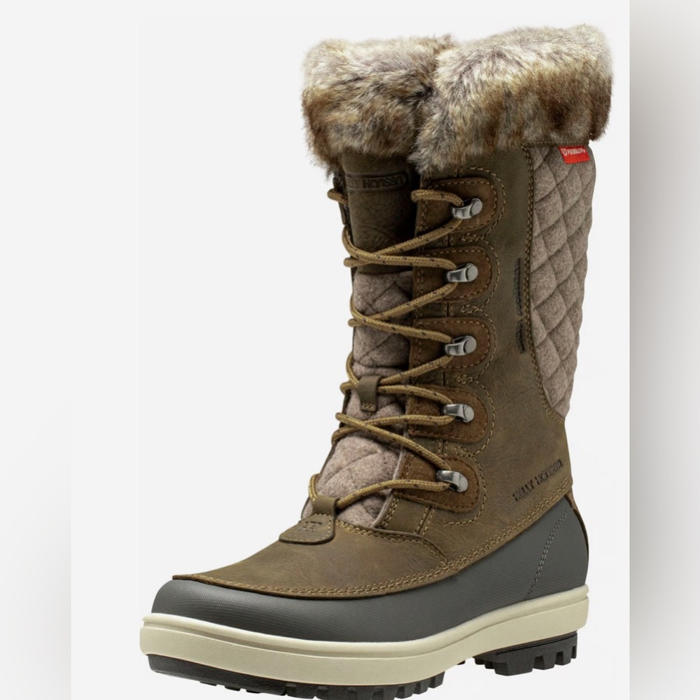 Helly Hansen Brown and Gray Winter Boots- brand new in box